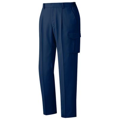 ミドリ安全 男女共用 カーゴスラックス GS697C 下 ネイビー 3L 3122331007 1点（直送品）