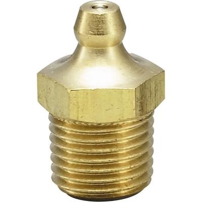 プロスタイルツール（PROSTYLE TOOL） 黄銅生地グリースニップル A型 M6xP1.0 NGA-610Y 1箱（100個入）（直送品）