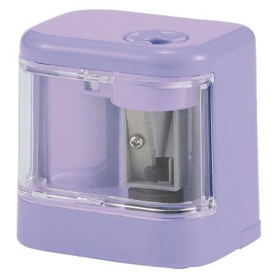 クツワ 電池鉛筆削りスピモ パープル RS042PU 1セット(5個)（直送品）