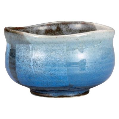 LOHACO - 伊野正峰 日本の伝統工芸品【九谷焼】 抹茶碗 銀彩 (K9-852