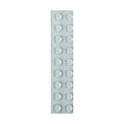 スリーエム ジャパン 3M いつでもはがせるクッションゴム 台形 8mm径×2mm厚(18個入) CR-02 1パック(18個)（直送品）