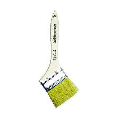 インダストリーコーワ KOWA 防虫・防腐剤用ハケ 筋違 刷毛幅70mm 12569 1本 806-6290（直送品）