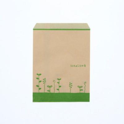 【ケース販売】HEIKO 平袋 柄小袋 R-70 ハーブリーフ G 006527131 1ケース(200枚×30袋 計6000枚)（直送品）