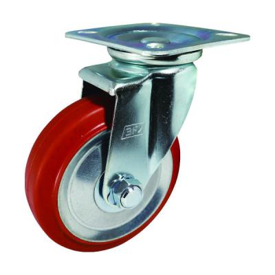 ヨドノ プレス製自在金具付赤ゴム車 150φ RWJ150 1個 835-3176（直送品）