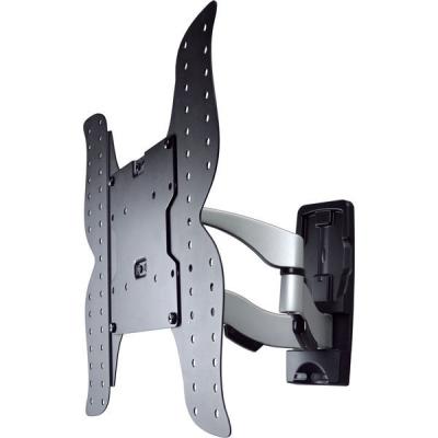 スタープラチナ テレビ壁掛け金具 TVセッターハイラインFA114 S/Mサイズ ブラック/シルバー 26〜65インチ対応 TVSHLFA114MC（直送品）