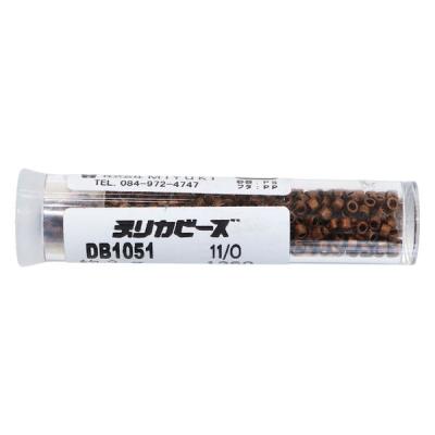 MIYUKI(ミユキ) デリカビーズ 丸 3g ツヤ消 コゲ金ラスター DB1051 DB1051-3G 1本3グラム入（直送品）