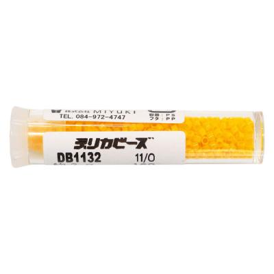 MIYUKI(ミユキ) デリカビーズ 丸 3g 濃黄ギョク DB1132 DB1132-3G 1セット6本（直送品）