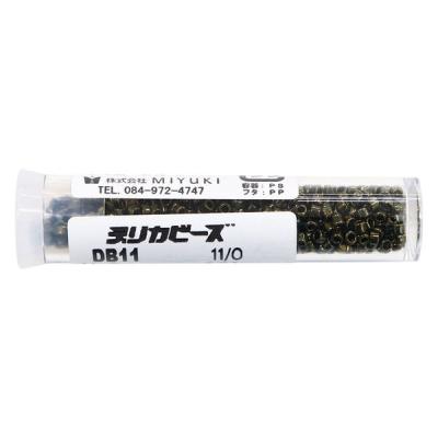 MIYUKI(ミユキ) デリカビーズ 丸 3g グリーン金焼付 DB11 DB11-3G 1セット6本（直送品）