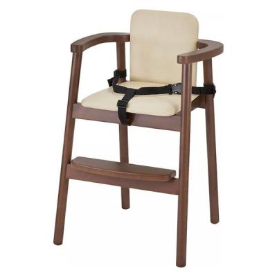カトージ スタッキングハイチェア KJ1 ベルト付(BR) 22623 1セット（直送品）