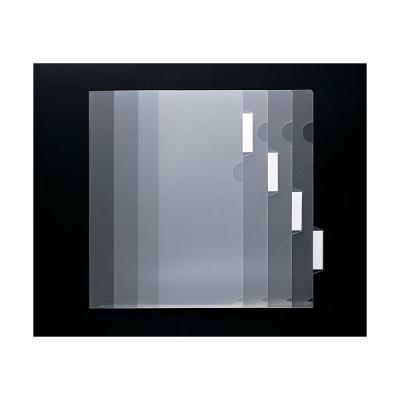 ジョインテックス クリアーホルダー(4山付)A4乳白12枚 D613J 1セット(30パック)（直送品）