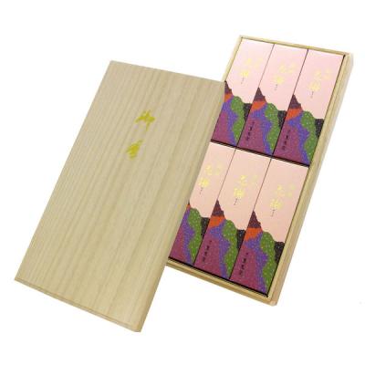 LOHACO - 薫寿堂 線香 ご進物用 特撰花琳 桐箱 短寸6入 030 1個（直送品）