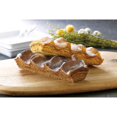 サニーフーズ 「ラ・ベットラ・ダ・オチアイ」薪型バウムクーヘン2本 SB-637 1セット（直送品）