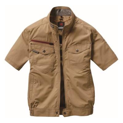 バートル AC半袖ブルゾン カーキ L AC7146-23-L 1枚（直送品）