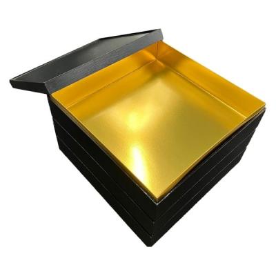 九州パール紙工 紙 重箱 9寸2段本体蓋 黒(10セット) 00W00524-21 1袋(10個セット)（直送品）