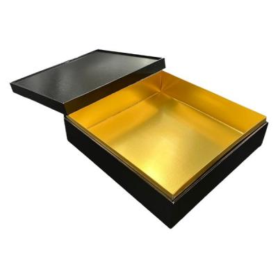 九州パール紙工 紙 重箱 8寸1段本体蓋 黒(10セット)おせち重箱 仕切は別売り 00W005291-1 1袋(10個セット)（直送品）