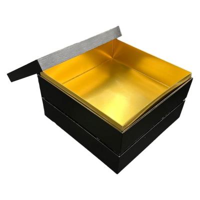 九州パール紙工 紙 重箱 7寸2段本体蓋 黒(10セット)おせち重箱 仕切は別売り 00W005332-1 1袋(10個セット)（直送品）