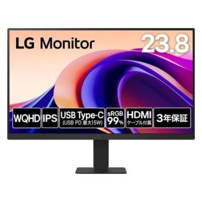 LG モニターディスプレイ　4K / 23.8インチ LOHACO - LG Electronics Japan 23.8インチ 液晶ディスプレイ