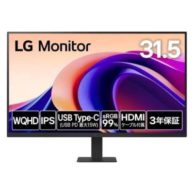 LOHACO - LG Electronics Japan 31.5インチ 液晶ディスプレイ