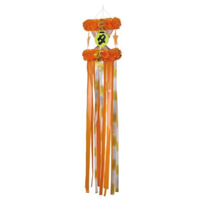 【軒先渡し】ストア・エキスプレス 七夕吹き流し オレンジ 8186-370 1個（直送品）
