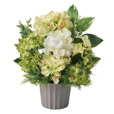 【軒先渡し】ストア・エキスプレス あじさい造花アレンジ フレッシュ 8186-382 1個（直送品）