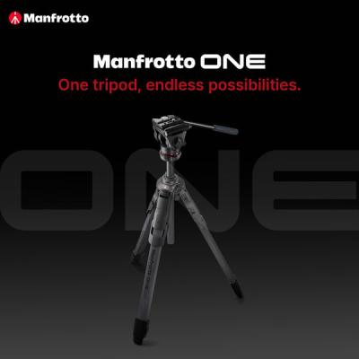 Manfrotto ONE カーボン三脚 500X フルード雲台キット MKONEC-500X 1台（直送品）