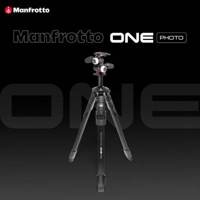 Manfrotto ONE Photo アルミニウム三脚+3ウェイ雲台キット MKONEPA-3W 1台（直送品）