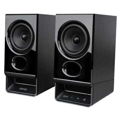 プリンストン プラグアンドプレイUSB電源スピーカー ブラック ED-R20BT-BK 1組（直送品）