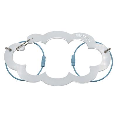 学研ステイフル 学研 モクモクカラビナ(ホワイト) G10805 1セット(1個×5)（直送品）