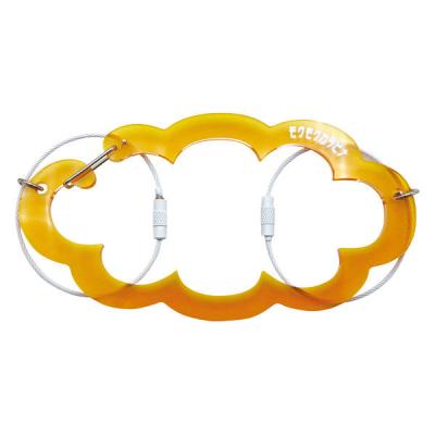 学研ステイフル 学研 モクモクカラビナ(オレンジ) G10806 1セット(1個×5)（直送品）