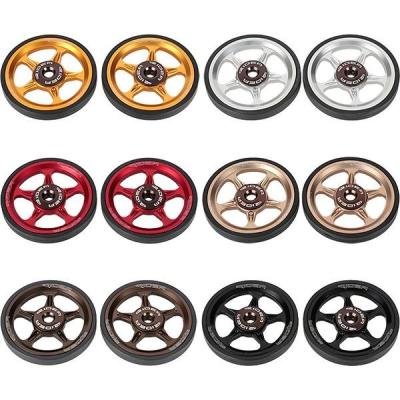 RIDEA Easy Wheel(Brompton) ゴールド EW1 1セット（直送品）