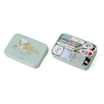 LOHACO - ミササ ソーイングセット うす型タイプ くすみグリーン No