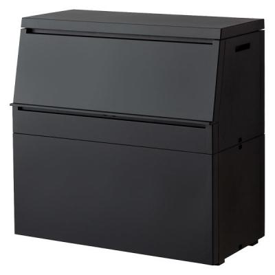 リス SOLOWスムーズ屋外ストッカー ブラック 250L GSLW040 1台（直送品）