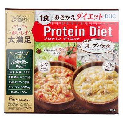 DHC プロティンダイエット スープパスタ 6袋入 4511413408100 1箱（直送品）