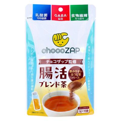 新日配薬品 チョコザップ監修 腸活ブレンド茶 スティックタイプ 2g×10袋入 4529052004843 1袋（直送品）