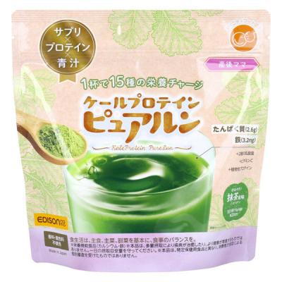 ケイジェイシー ケールプロテイン ピュアルン 産後ママ 抹茶風味 200g KJZ430537 1袋（直送品）