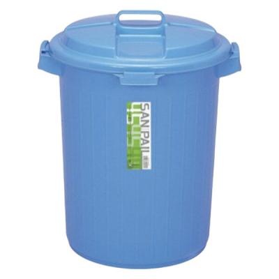 サンコープラスチック サンペール45(蓋付)ブルー 1個（直送品）
