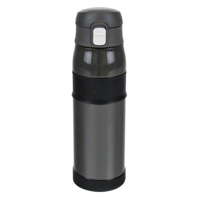 和平フレイズ フォルテック ワンタッチ栓サースティマグボトル1.0L ブラック RH-1829 1個（直送品）