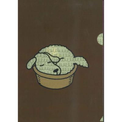 PHP研究所 PHP A5クリアファイルいぬ 71456 1セット(1個×5)（直送品）