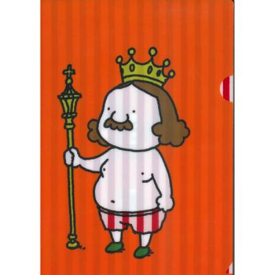 PHP研究所 PHP A5クリアファイルはだかの王様 71457 1セット(1個×5)（直送品）