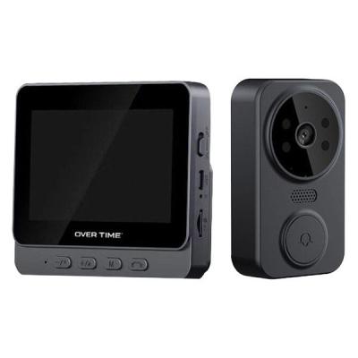 ダイアモンドヘッド カメラ付きコードレステレビドアホン OT-DP43S 1セット(受送信セット)（直送品）