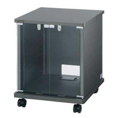 オーロラ  木製EIAラック ロータイプ EIA-K12B（直送品）