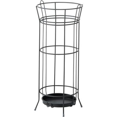 東谷 傘立て 幅210×奥行210×高さ475mm ブラック AKB-437BK 1台（直送品）