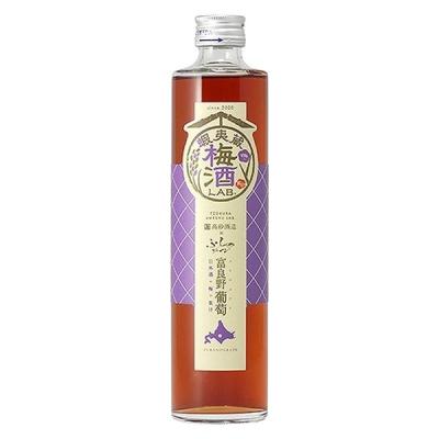 高砂酒造 蝦夷蔵 梅酒 LAB 葡萄 375ml x1 4969715604322 1本（直送品）