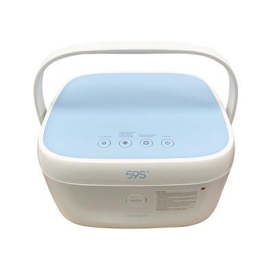 LOHACO - LIMON 59s T5 深紫外線 LED除菌ボックス ブルー(バッテリー 