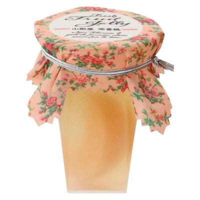 ヘッズ ソレイユフルーツゼリー-1/恋香桃(24個) 130-JL1 1セット(1パック×24個)（直送品）