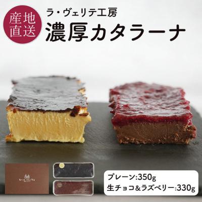 FUJI 濃厚カタラーナ プレーン 2本(2種) 1箱（直送品）