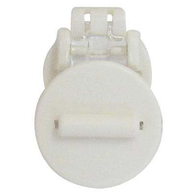 ミツヤ 名札用クリップ クリップなふだっこ ホワイト CNK-WH 1セット(1個×5)（直送品）