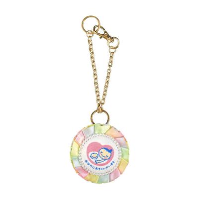 YONEOKA RIBBON マタニティマーク キーホルダー フリルリボンロゼット 両面仕様 mmrw06rev 1個（直送品）