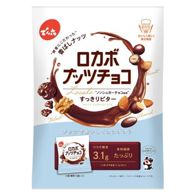 でん六 ロカボナッツチョコ 小袋 4901930026190 1セット(146g×8個)（直送品）