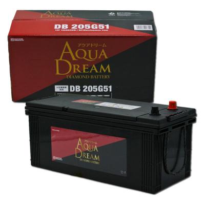 AQUA DREAM 国産車用 大型車用バッテリー DIAMOND BATTERY DB-205G51 1個（直送品）
